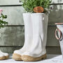 Personalised Large Welly Boots Plant Pots, thumbnail 1 of 9
