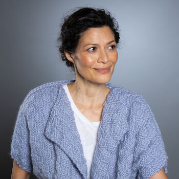 Luna Cardigan Easy Knitting Kit, 3 of 10