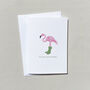 Safari Print Baby Muslin Gift Set With Card, thumbnail 10 of 10