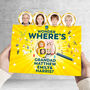 Personalised Grandad Photo Gift Book 'Wonder Where’s Grandad And Three Grandchildren', thumbnail 1 of 10