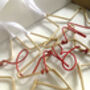 Personalised Wire Star Christmas Decorations – Custom Initials Or Letters, thumbnail 2 of 4
