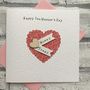 Personalised 1st Mother's Day Heart Card, thumbnail 2 of 2