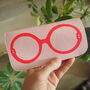 Iris Soft Leather Glasses Sleeve, thumbnail 1 of 3