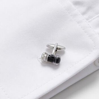 Personalised Salt And Pepper Shaker Cufflinks, 4 of 12