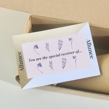 Letterbox English Wildflower Dried Flower Springtime Bouquet, 6 of 8