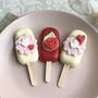 Personalised Valentine Trio Of Cakesicles, thumbnail 7 of 11