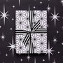 Luxury Lined Stars, Christmas Wrapping Paper, thumbnail 3 of 5