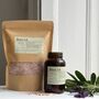 English Lavender And Jojoba Oil Himalayan Bath Salts, thumbnail 1 of 6