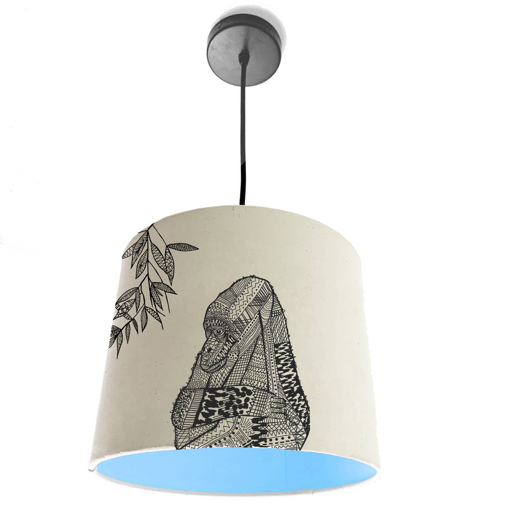 Gorilla Drum Lampshade Mix And Match, 1 of 11