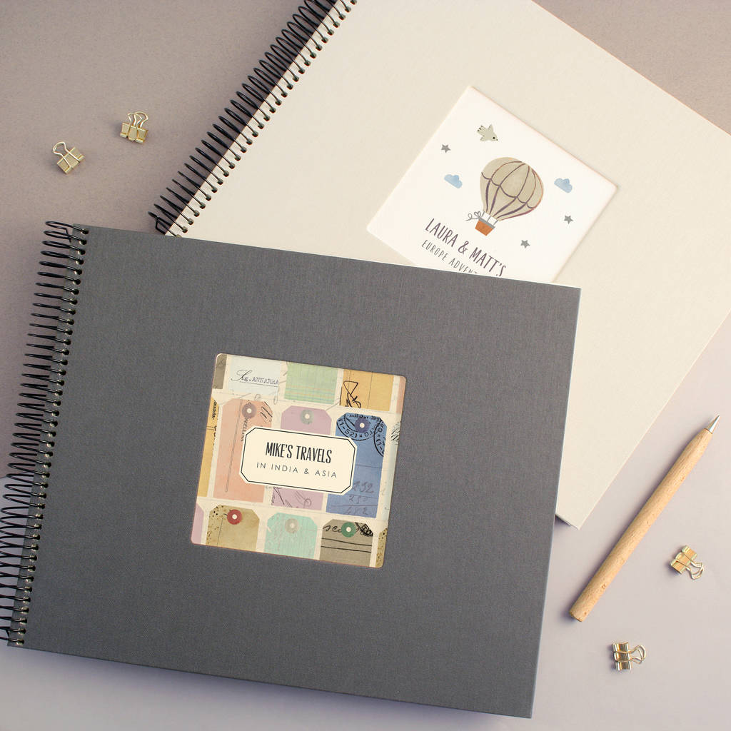 Personalised Travel Memories Book By Made By Ellis | notonthehighstreet.com