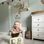 Personalised Wooden Grey Activity Walker Toy, thumbnail 6 of 8
