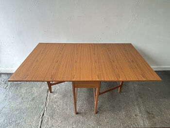 Schreiber Mid Centurydrop Leaf Dining Table, 1960s, 3 of 8