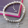 Stay Anchored Freshwater Pearl Bracelet, thumbnail 1 of 9