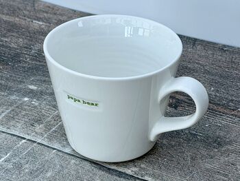White 'Papa Bear' Mug, 2 of 3