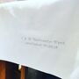 Personalised Premium Cotton Hotel Grade Table Cloth, thumbnail 5 of 10