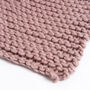 Nyssa Blanket Knitting Kit, thumbnail 5 of 9