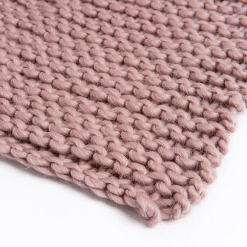 Nyssa Blanket Knitting Kit, 5 of 9