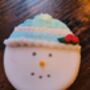 Personalised Frosty Snowscene Cookes Flat Tin, thumbnail 2 of 5