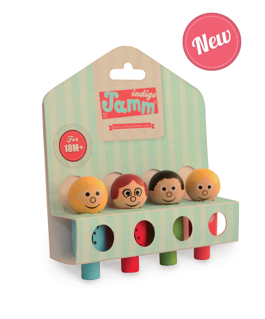 Image of Wooden People Set Family