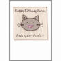 Personalised Cat Christmas Card For Her, Mum, Grandma, thumbnail 9 of 12