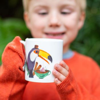 Happy Toucan Children’s Tea Set, 4 of 7