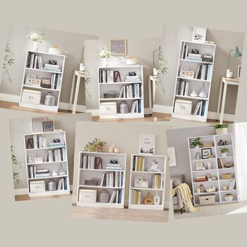 Modern Bookcase For Living Room, Office, Bedroom, 7 of 12