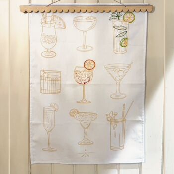 Stitch Your Cocktails Tea Towel, 7 of 7