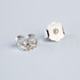 Sterling Silver Butterfly Backs For Earrings, thumbnail 2 of 2