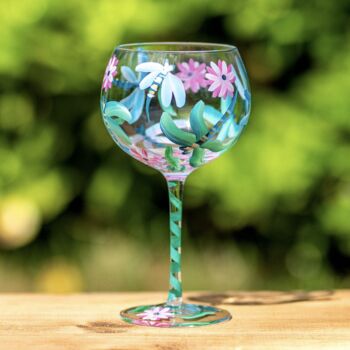 Hand Painted Gin Glasses, 7 of 7