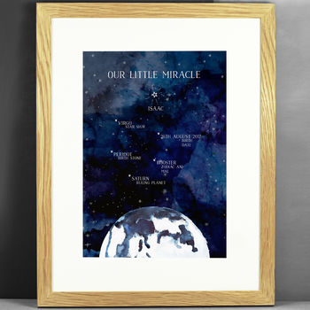 Personalised Universe New Born Print, 3 of 7