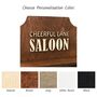 Personalized Wooden Bird Feeder Saloon For Outdoors, thumbnail 6 of 7