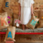 ' 3D ' Initial Glitter Christmas Sack, thumbnail 4 of 6