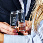 Set Of Two Personalised Couples Shot Glasses, thumbnail 1 of 4