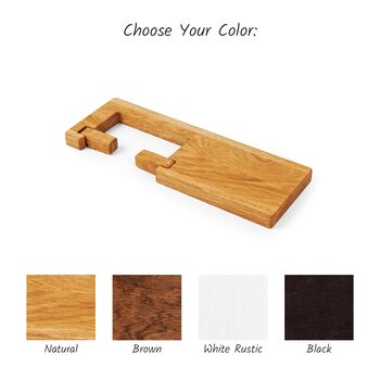 Wooden Toilet Paper Rack With Shelf, 7 of 11