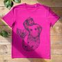 Mermaid Bear Organic T Shirt, thumbnail 6 of 6