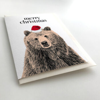 Bear Christmas Card, 2 of 8