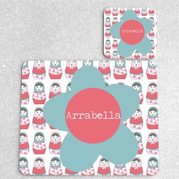 Girls Personalised Placemat, 2 of 11