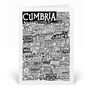 Cumbria Landmarks Greetings Card, thumbnail 1 of 3