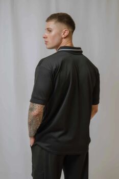 Terry Breathable Unisex Uniform Workwear Polo Shirt, 3 of 3