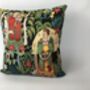 Mexican Lady Cushion Cover On Black, thumbnail 5 of 5