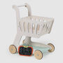 Wooden Toy Shopping Trolley, thumbnail 5 of 5