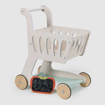 Wooden Toy Shopping Trolley, 5 of 5