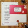 Personalised Father Christmas Letter From Santa, thumbnail 1 of 12