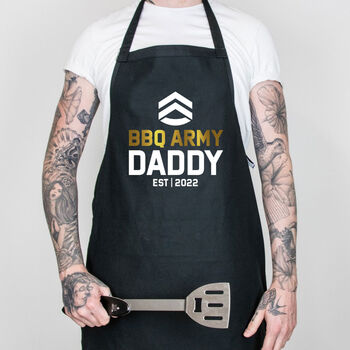 Personalised Father's Day Barbecue Apron, 6 of 10