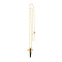Stake Cross Pendant In Gold, thumbnail 2 of 2