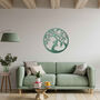 Round Wooden Tree Of Life Home Room Wall Art, thumbnail 11 of 12