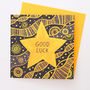 A Magical Starry 'Good Luck' Card, thumbnail 1 of 3