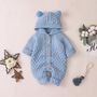 Cosy Knitted Rompers, thumbnail 2 of 6