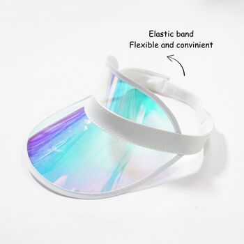 Personalised Sun Visor Hats Women Wedding Party, 2 of 3