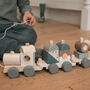 Little Tribe Wooden Stacking Train | Age One+, thumbnail 1 of 10